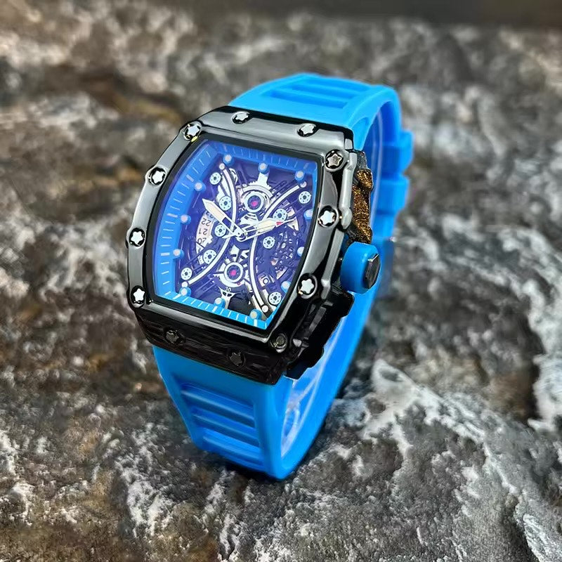 Reloj deportivo luminoso para hombre.