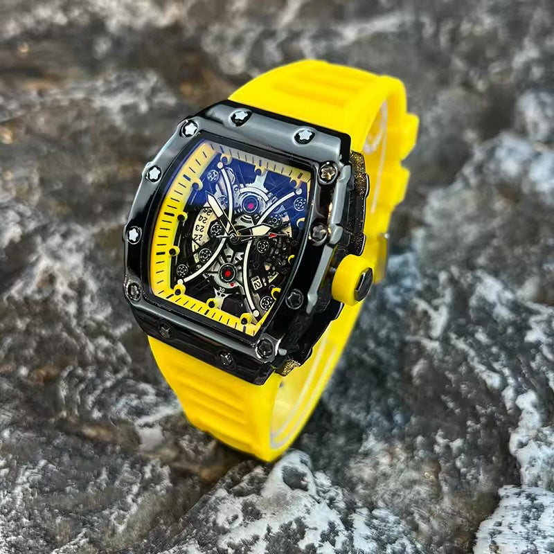 Reloj deportivo luminoso para hombre.